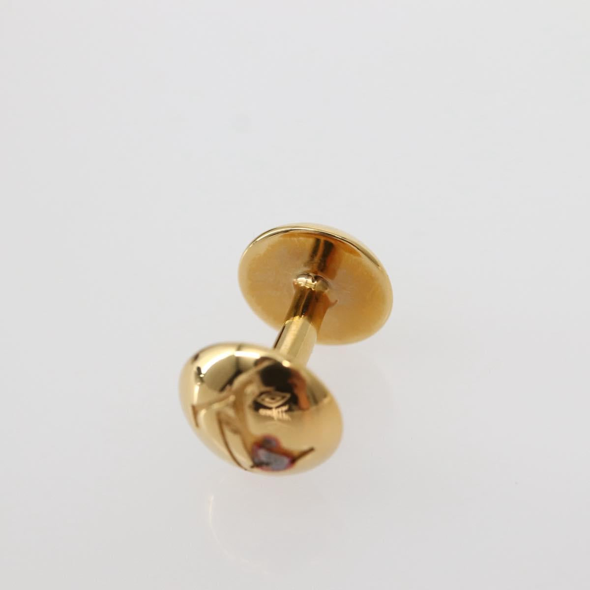 LOUIS VUITTON Buton de Manchette Cuffs metal Gold M30974 LV Auth 143173V