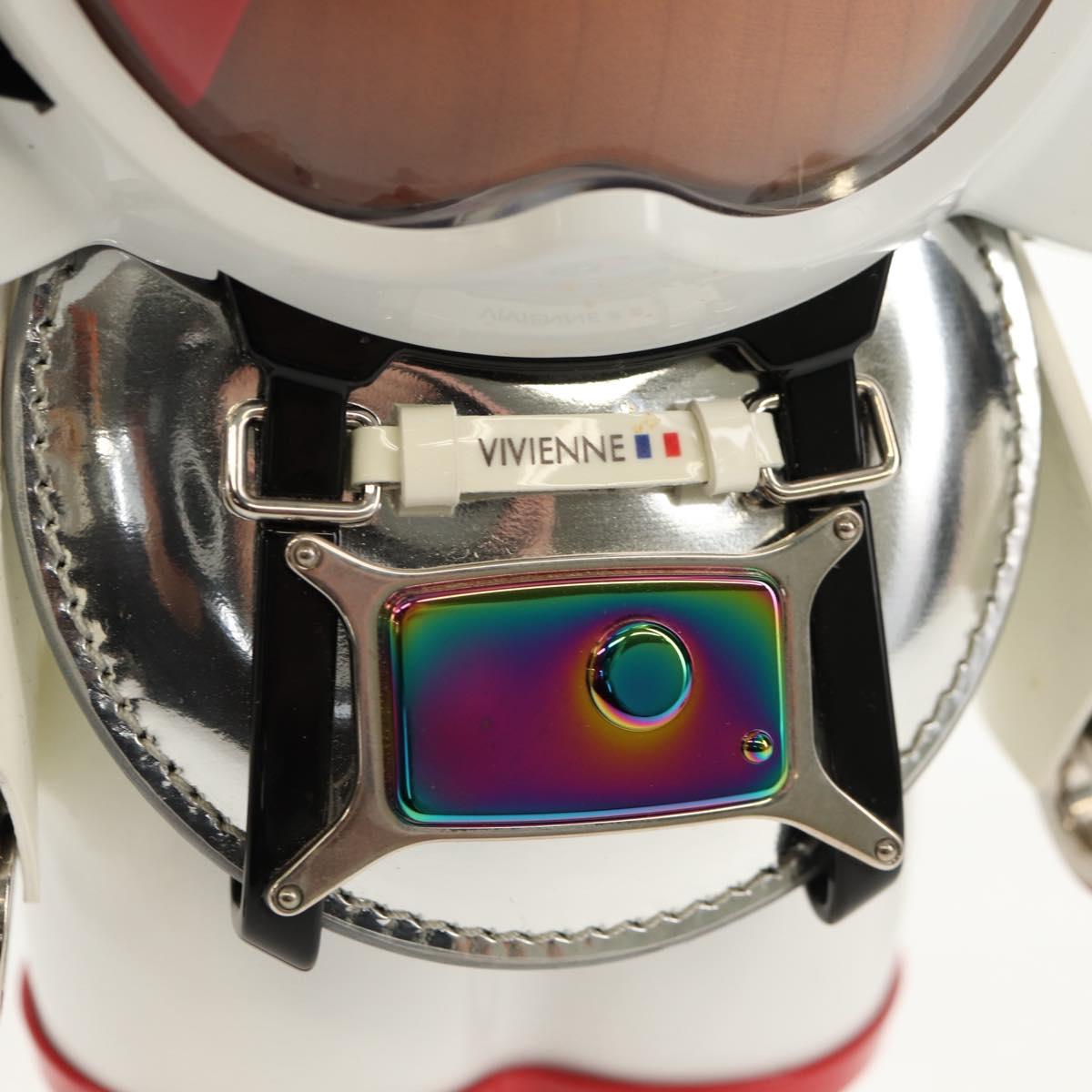 LOUIS VUITTON Vivienne Spaceman Object metal White GI0368 LV Auth 143175M