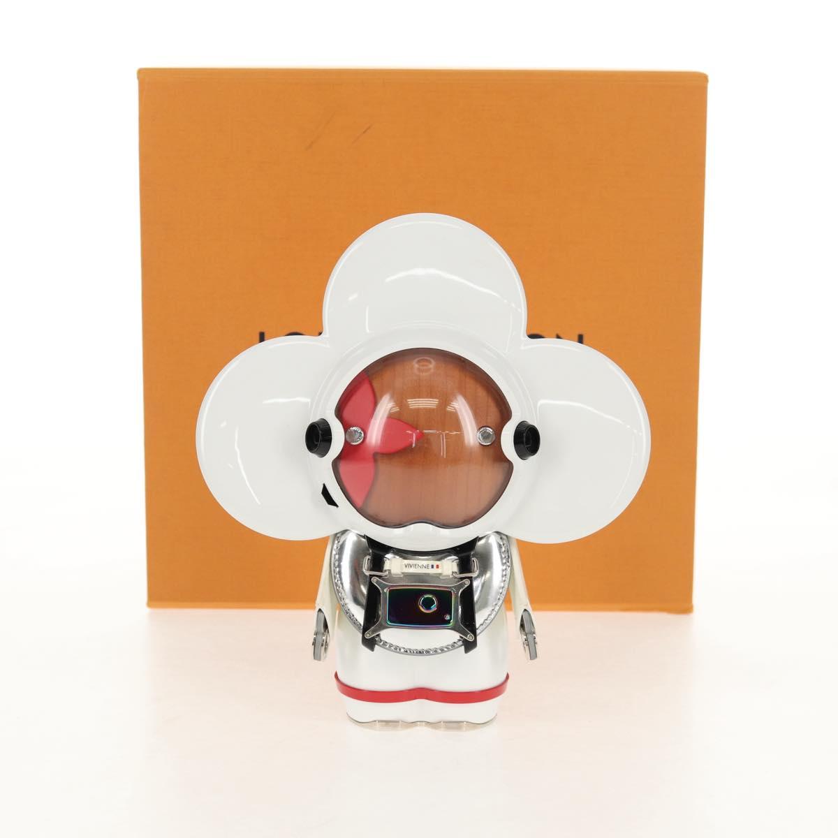 LOUIS VUITTON Vivienne Spaceman Object metal White GI0368 LV Auth 143175SM