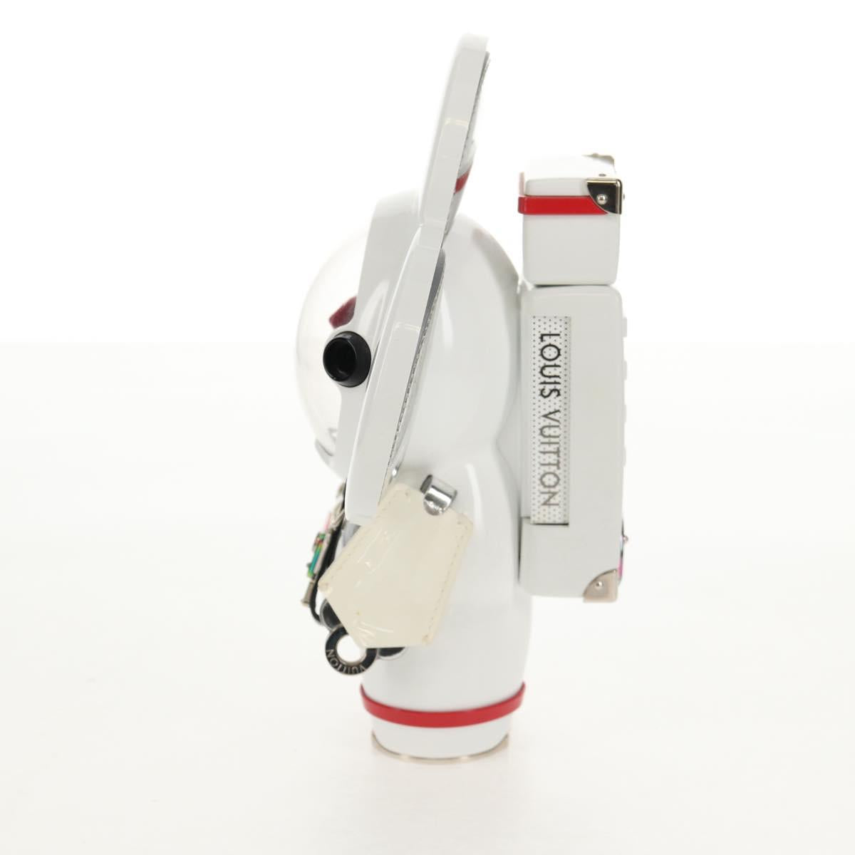 LOUIS VUITTON Vivienne Spaceman Object metal White GI0368 LV Auth 143175SM