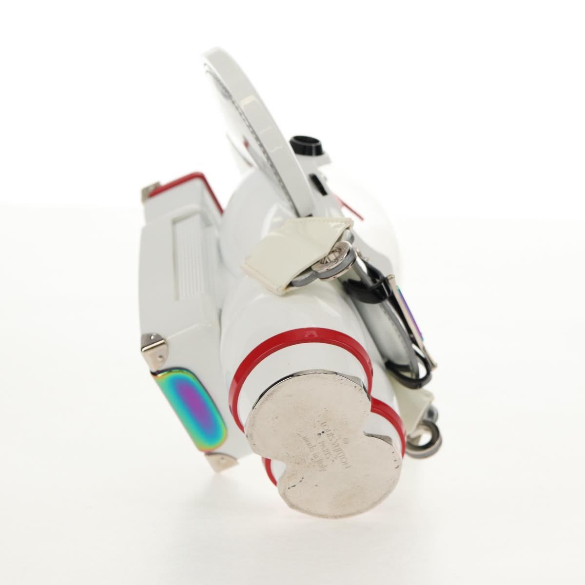 LOUIS VUITTON Vivienne Spaceman Object metal White GI0368 LV Auth 143175M