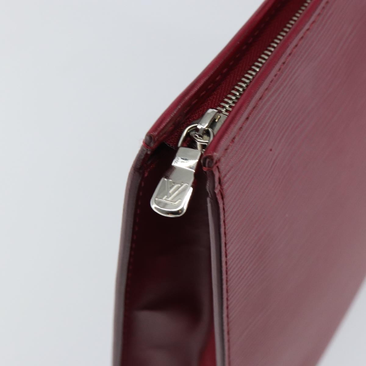 LOUIS VUITTON Epi Poche Toilette 26 Pouch Fuchsia M41085 LV Auth 143191