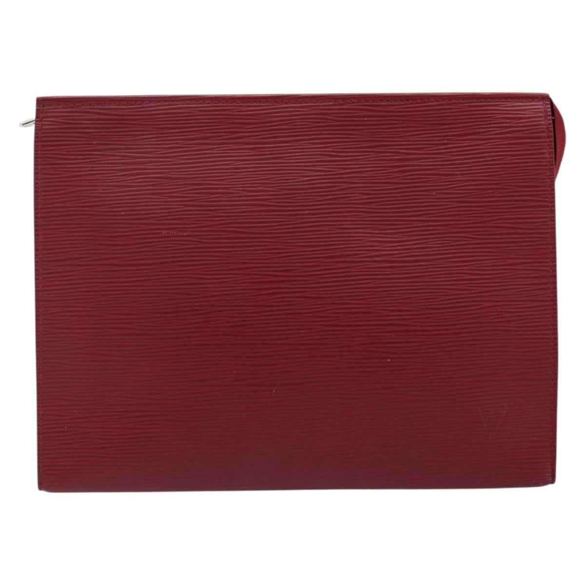 LOUIS VUITTON Epi Poche Toilette 26 Pouch Fuchsia M41085 LV Auth 143191