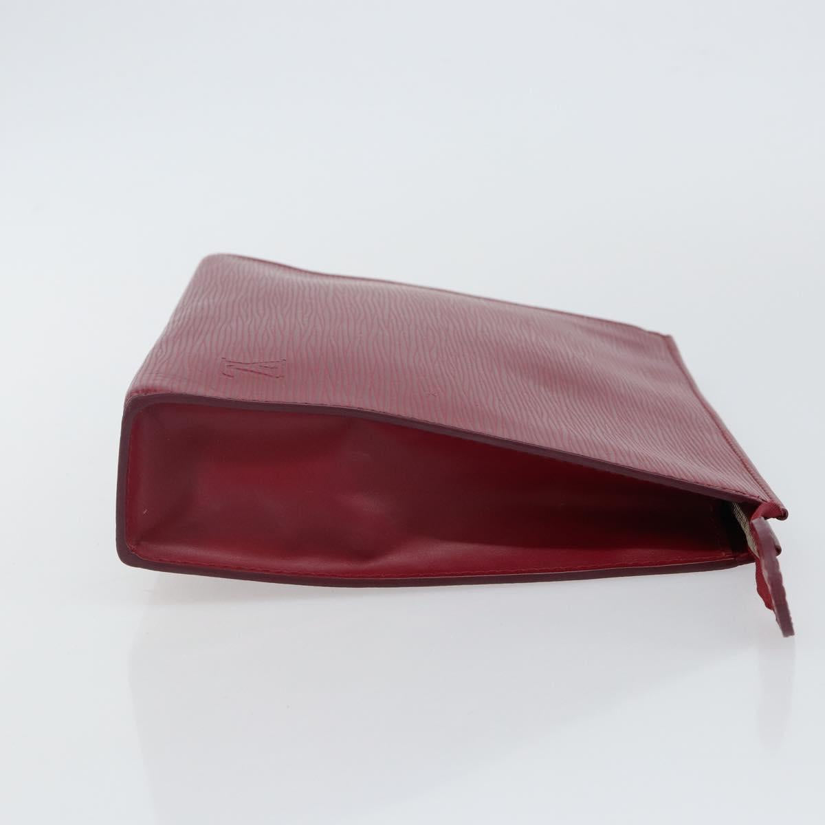 LOUIS VUITTON Epi Poche Toilette 26 Pouch Fuchsia M41085 LV Auth 143191