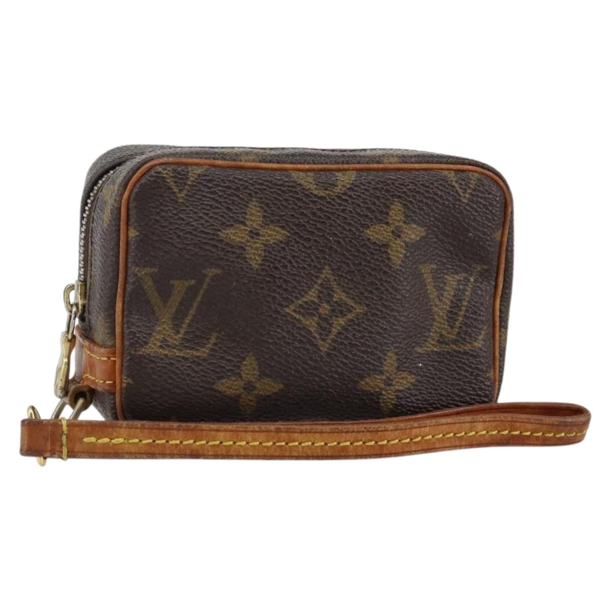 LOUIS VUITTON Monogram Trousse Wapity Pouch M58030 LV Auth 143228