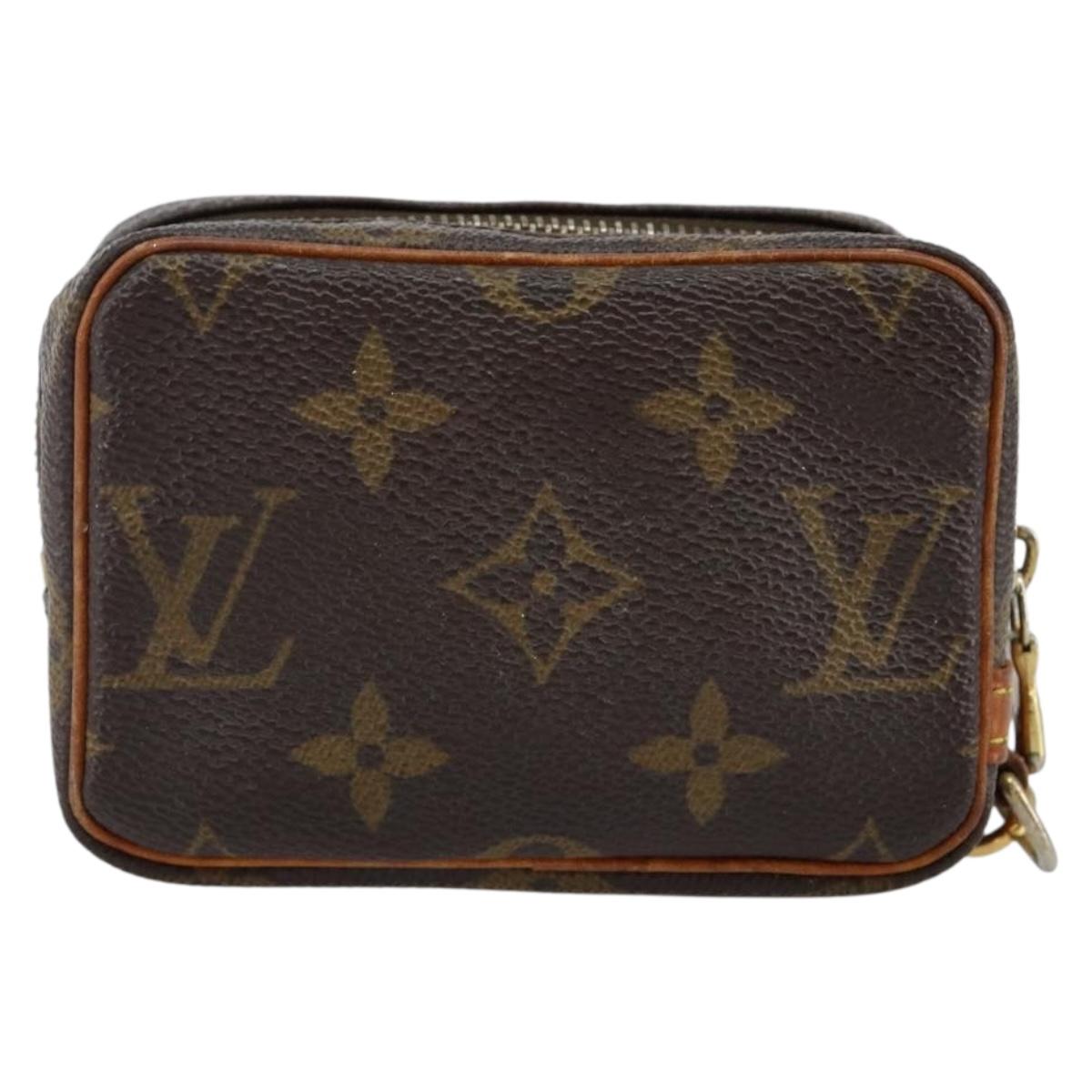 LOUIS VUITTON Monogram Trousse Wapity Pouch M58030 LV Auth 143228