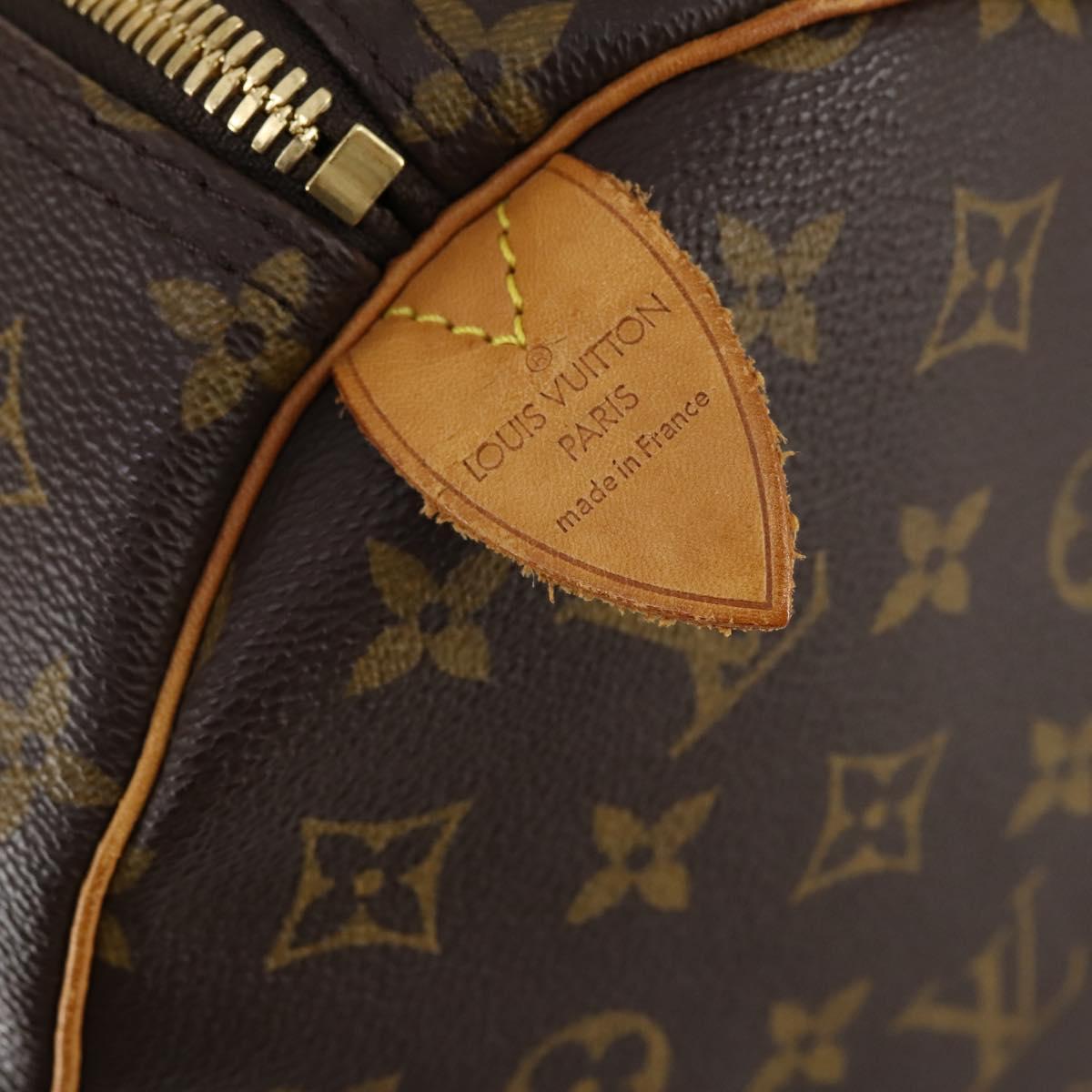 LOUIS VUITTON Monogram Keepall 60 Boston Bag M41422 LV Auth 143229