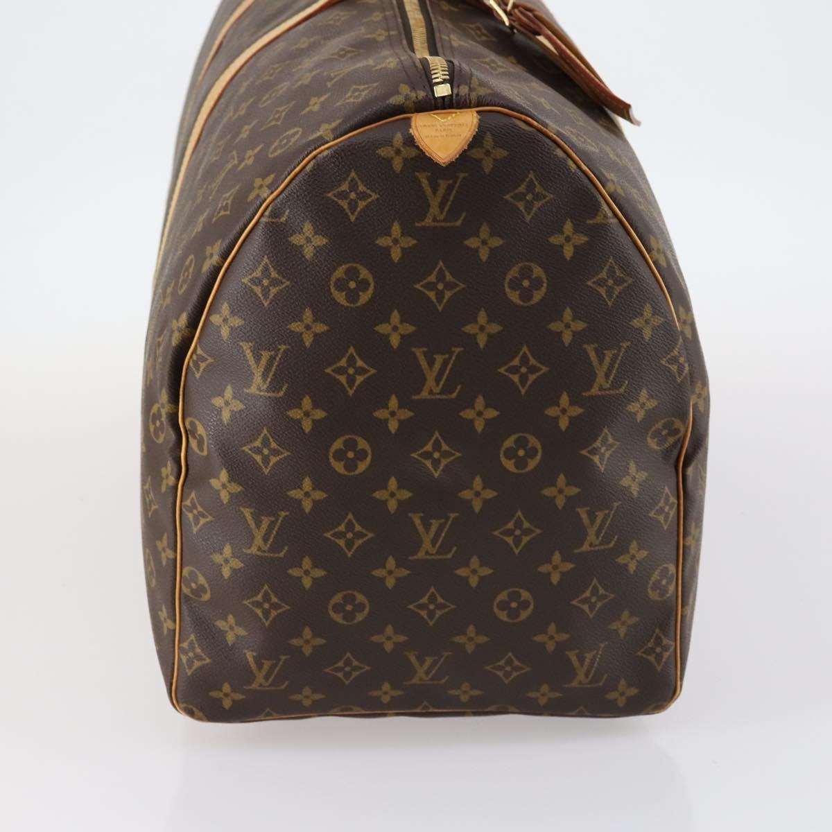 LOUIS VUITTON Monogram Keepall 60 Boston Bag M41422 LV Auth 143229