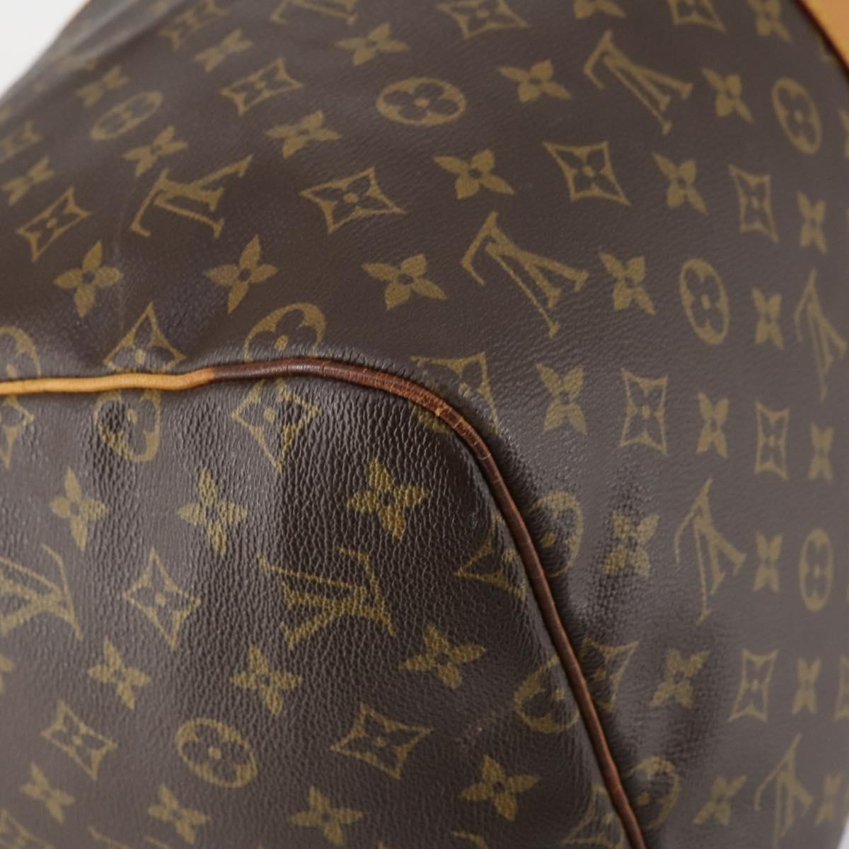 LOUIS VUITTON Monogram Keepall 55 Boston Bag M41424 LV Auth 143247