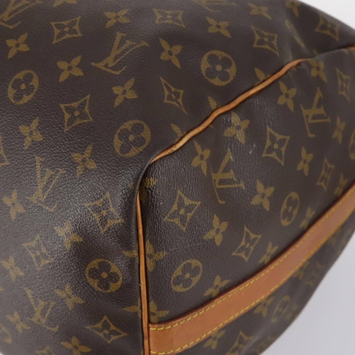 LOUIS VUITTON Monogram Keepall Bandouliere 50 Boston Bag M41416 LV Auth 143249