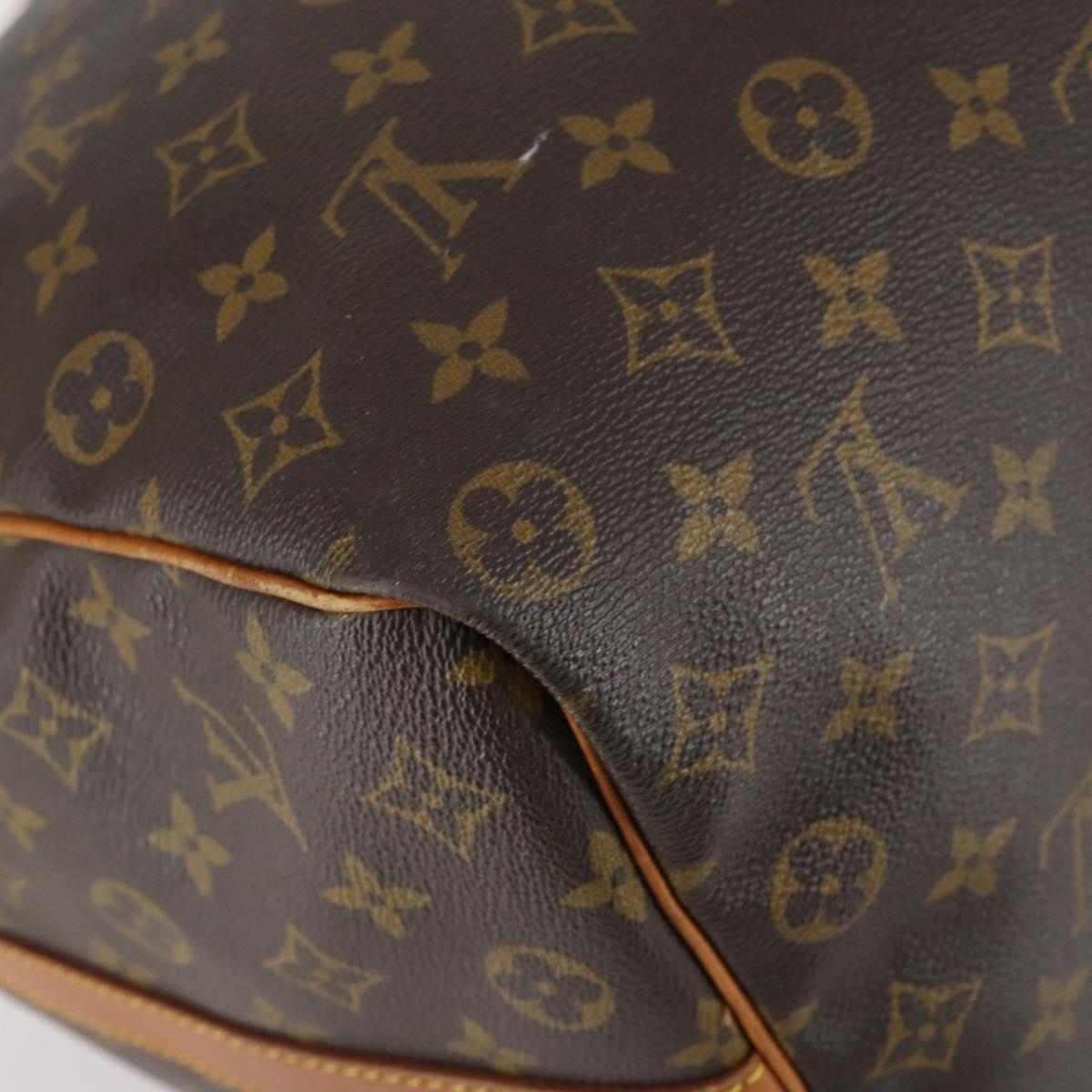 LOUIS VUITTON Monogram Keepall Bandouliere 50 Boston Bag M41416 LV Auth 143249