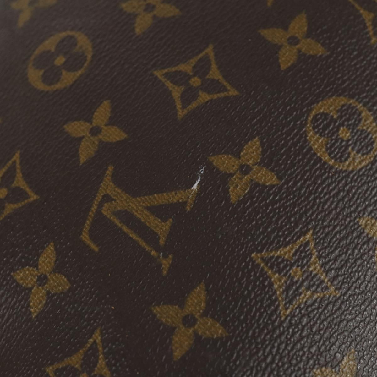 LOUIS VUITTON Monogram Keepall Bandouliere 50 Boston Bag M41416 LV Auth 143249
