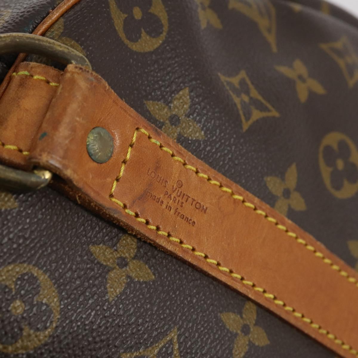 LOUIS VUITTON Monogram Keepall Bandouliere 50 Boston Bag M41416 LV Auth 143249