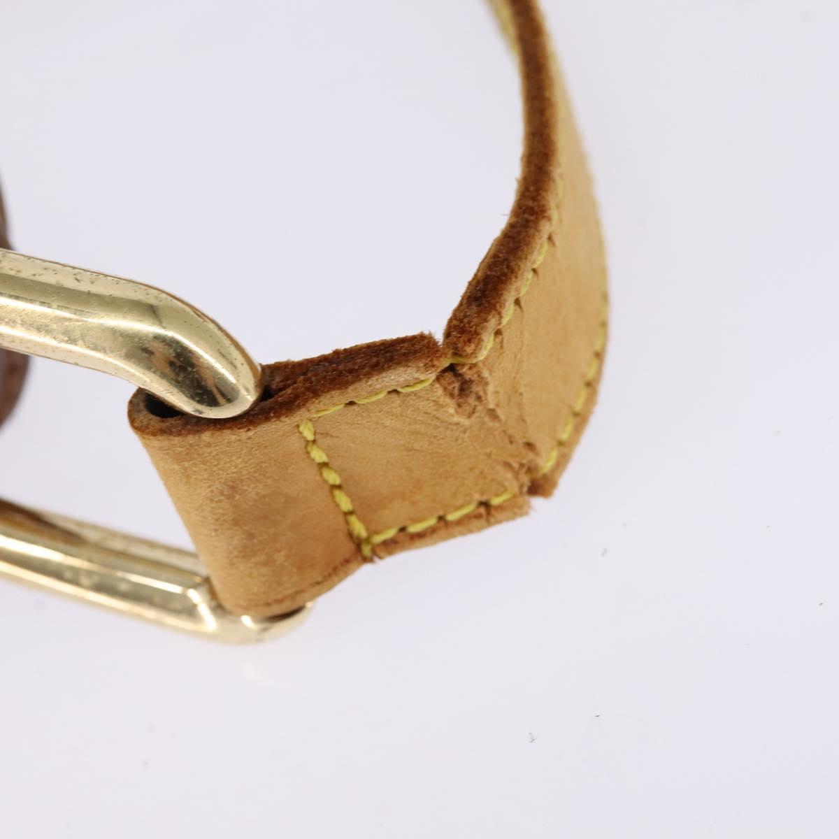 LOUIS VUITTON Monogram Vernis Christie GM Shoulder Bag Bronze M91107 Auth 143251