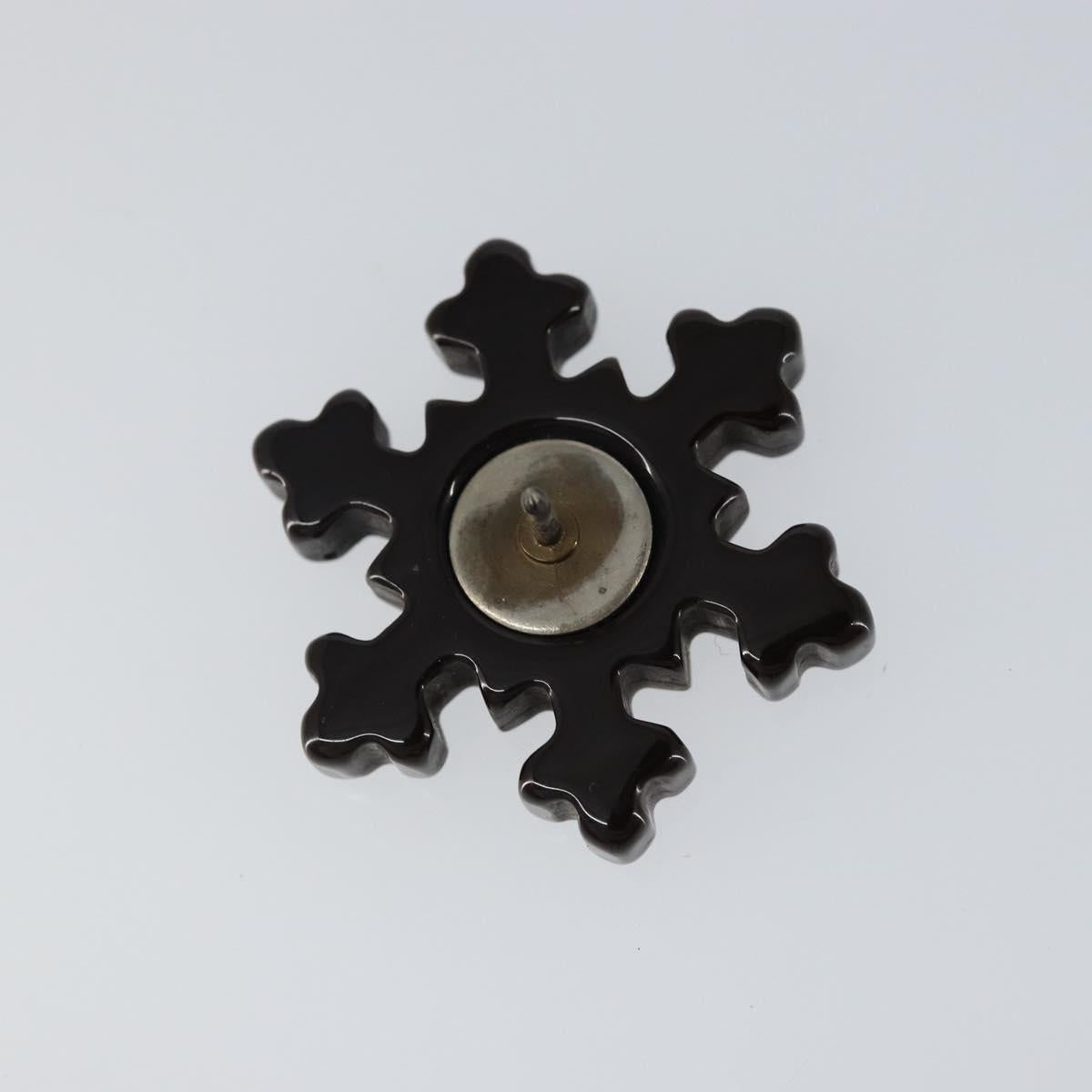 LOUIS VUITTON Pins Etoile de Neige Brooch metal Silver M65390 LV Auth 143255