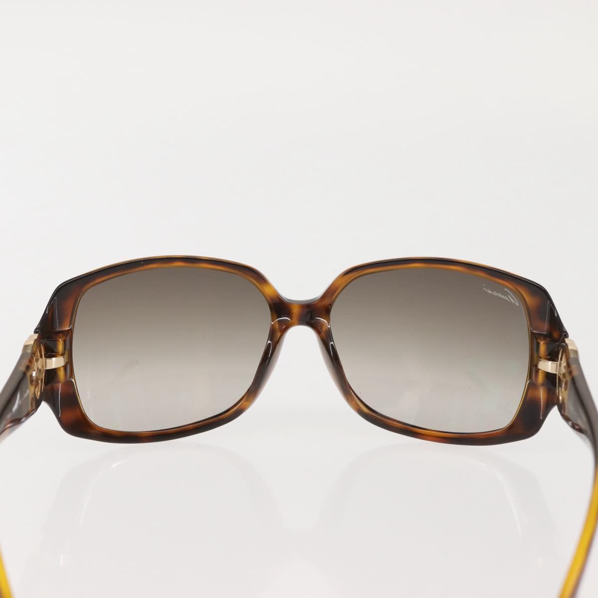 GUCCI Sunglasses Plastic Brown Auth 143270