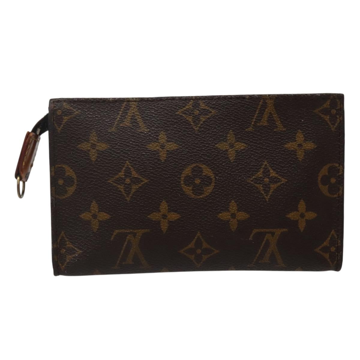 LOUIS VUITTON Monogram Bucket PM Accessory Pouch LV Auth 143278