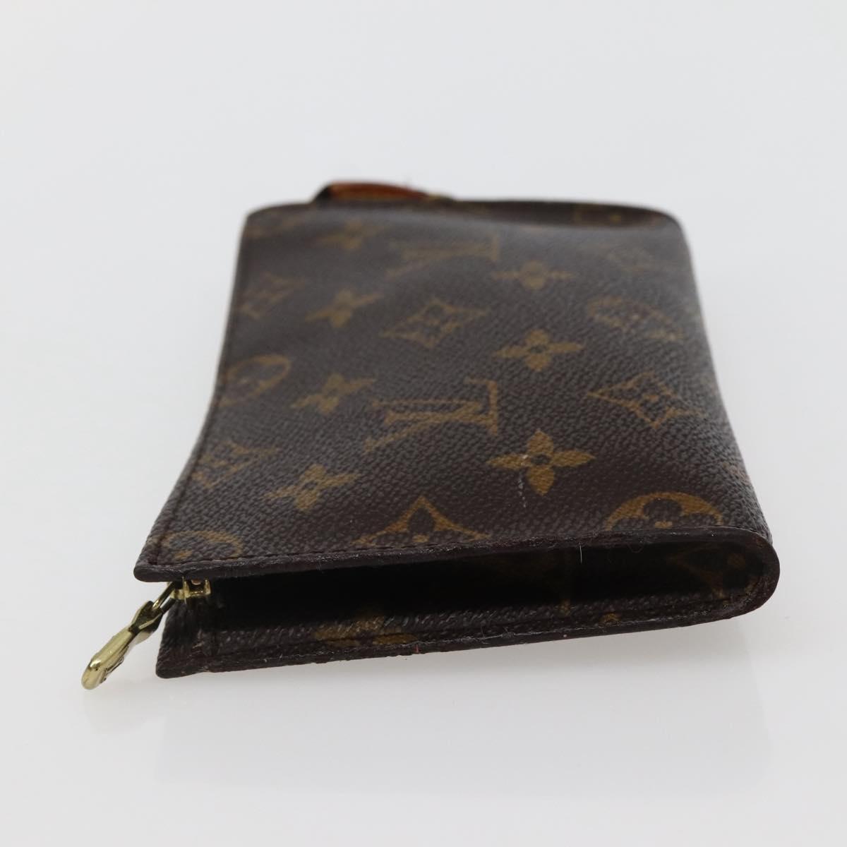 LOUIS VUITTON Monogram Bucket PM Accessory Pouch LV Auth 143278