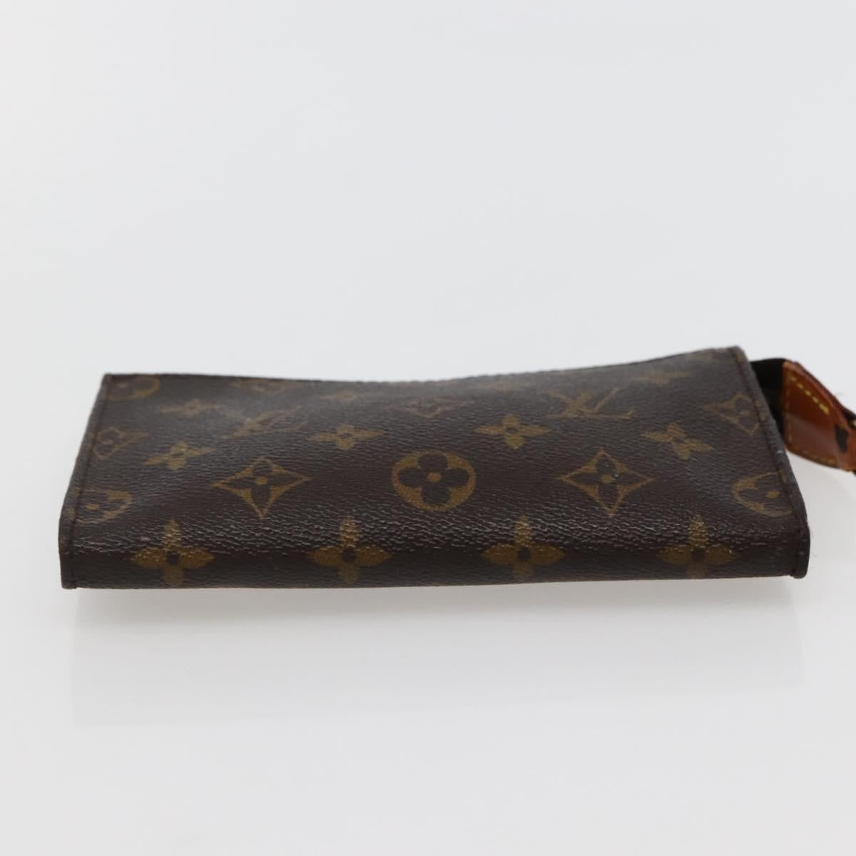 LOUIS VUITTON Monogram Bucket PM Accessory Pouch LV Auth 143278