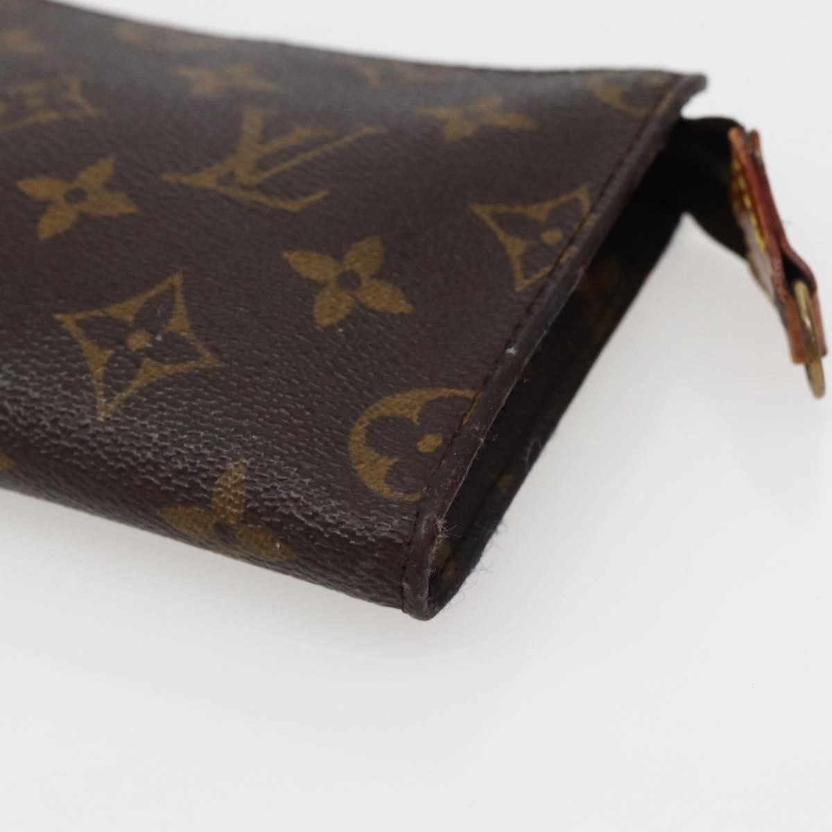 LOUIS VUITTON Monogram Bucket PM Accessory Pouch LV Auth 143278