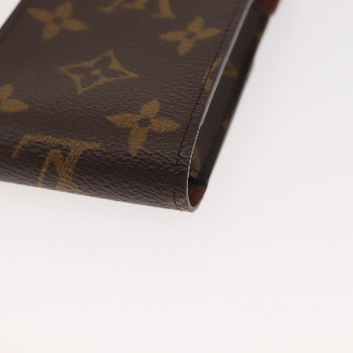 LOUIS VUITTON Monogram Etui Cigarette Case M63024 LV Auth 143287