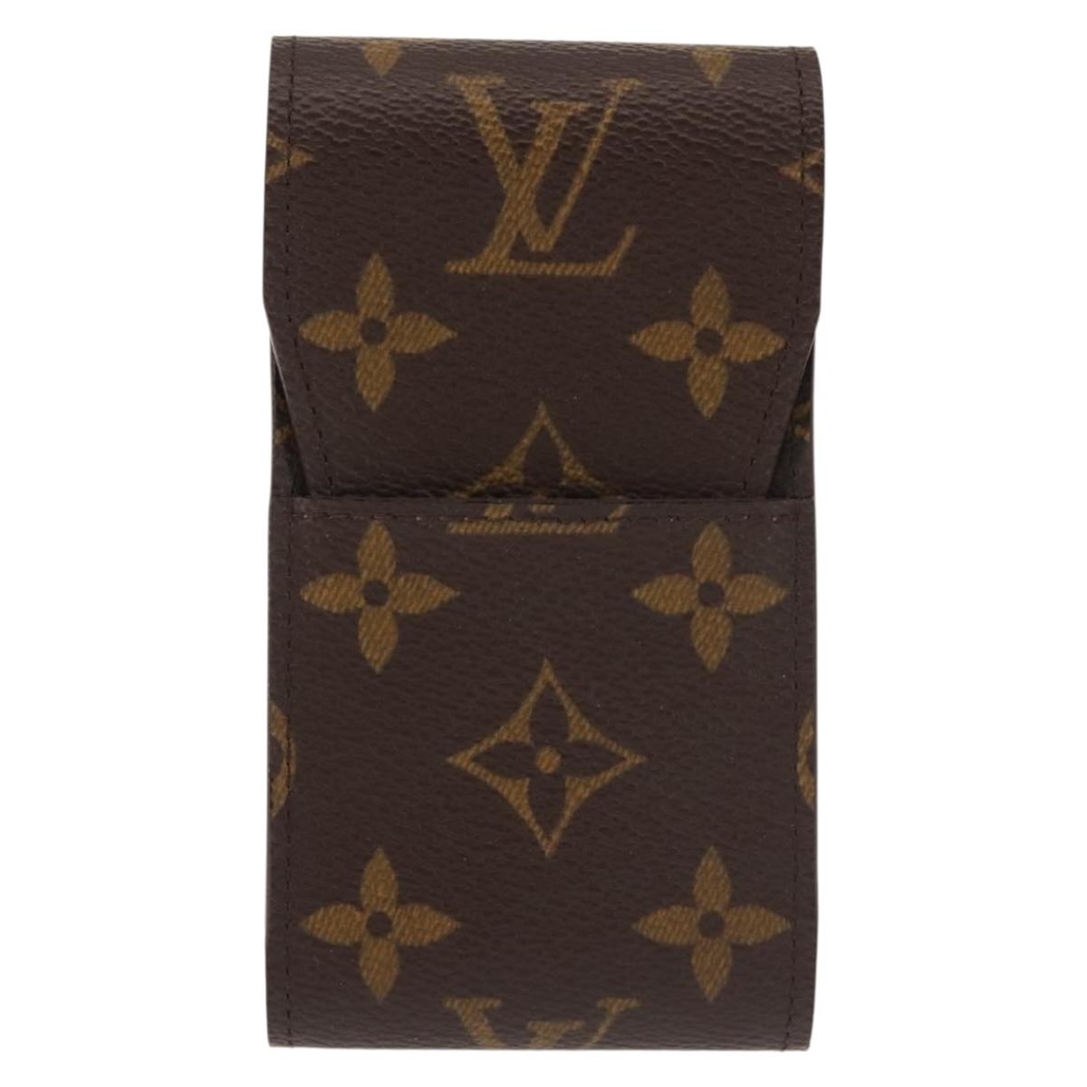 LOUIS VUITTON Monogram Etui Cigarette Case M63024 LV Auth 143287