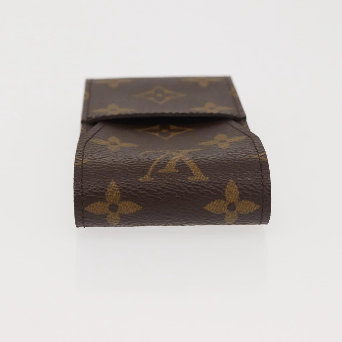 LOUIS VUITTON Monogram Etui Cigarette Case M63024 LV Auth 143287