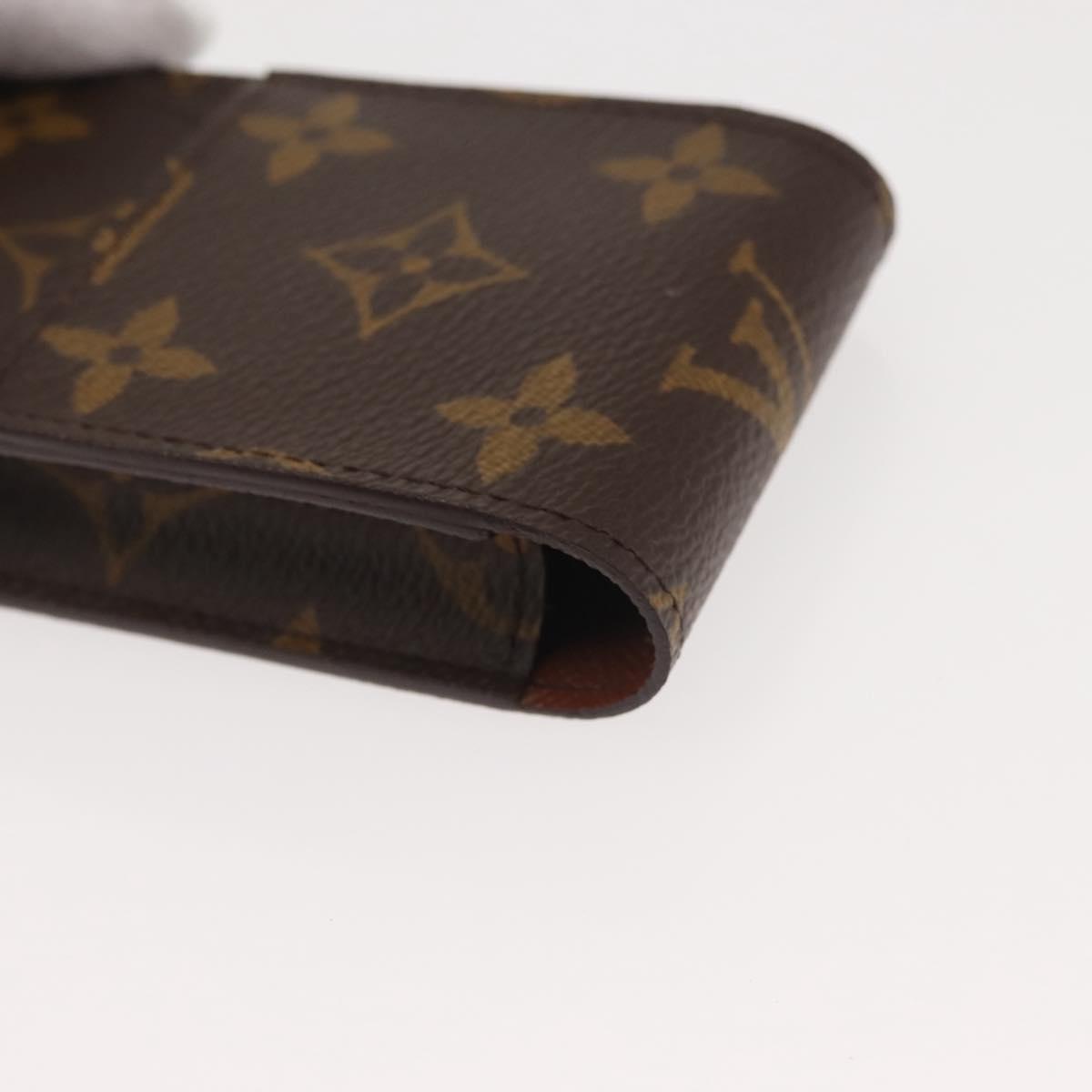 LOUIS VUITTON Monogram Etui Cigarette Case M63024 LV Auth 143287