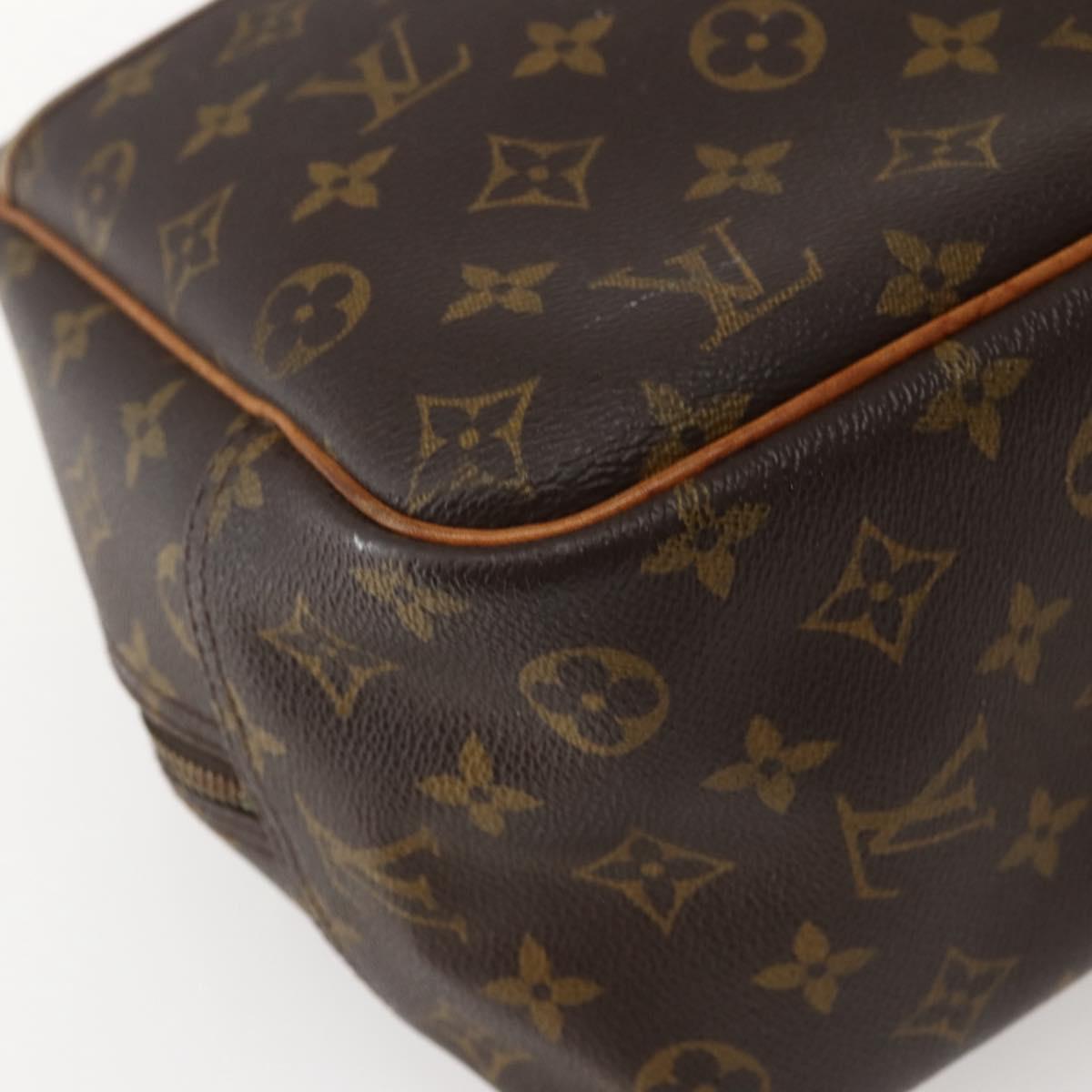 LOUIS VUITTON Monogram Deauville Hand Bag M47270 LV Auth 143288