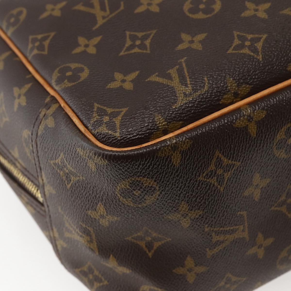 LOUIS VUITTON Monogram Deauville Hand Bag M47270 LV Auth 143288