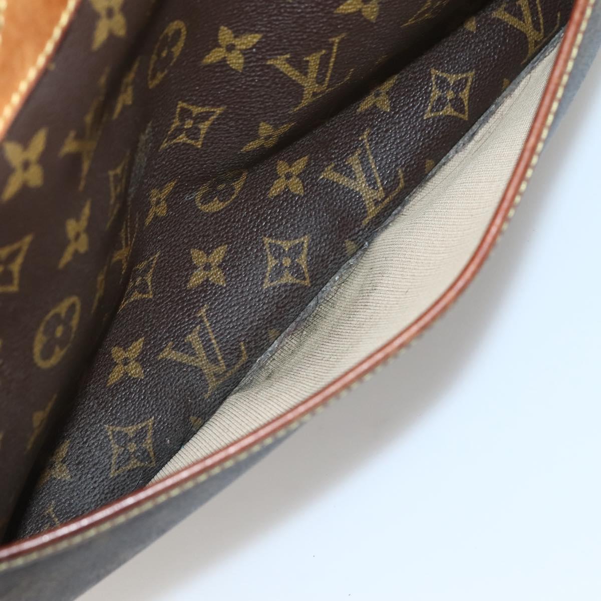 LOUIS VUITTON Monogram Deauville Hand Bag M47270 LV Auth 143288
