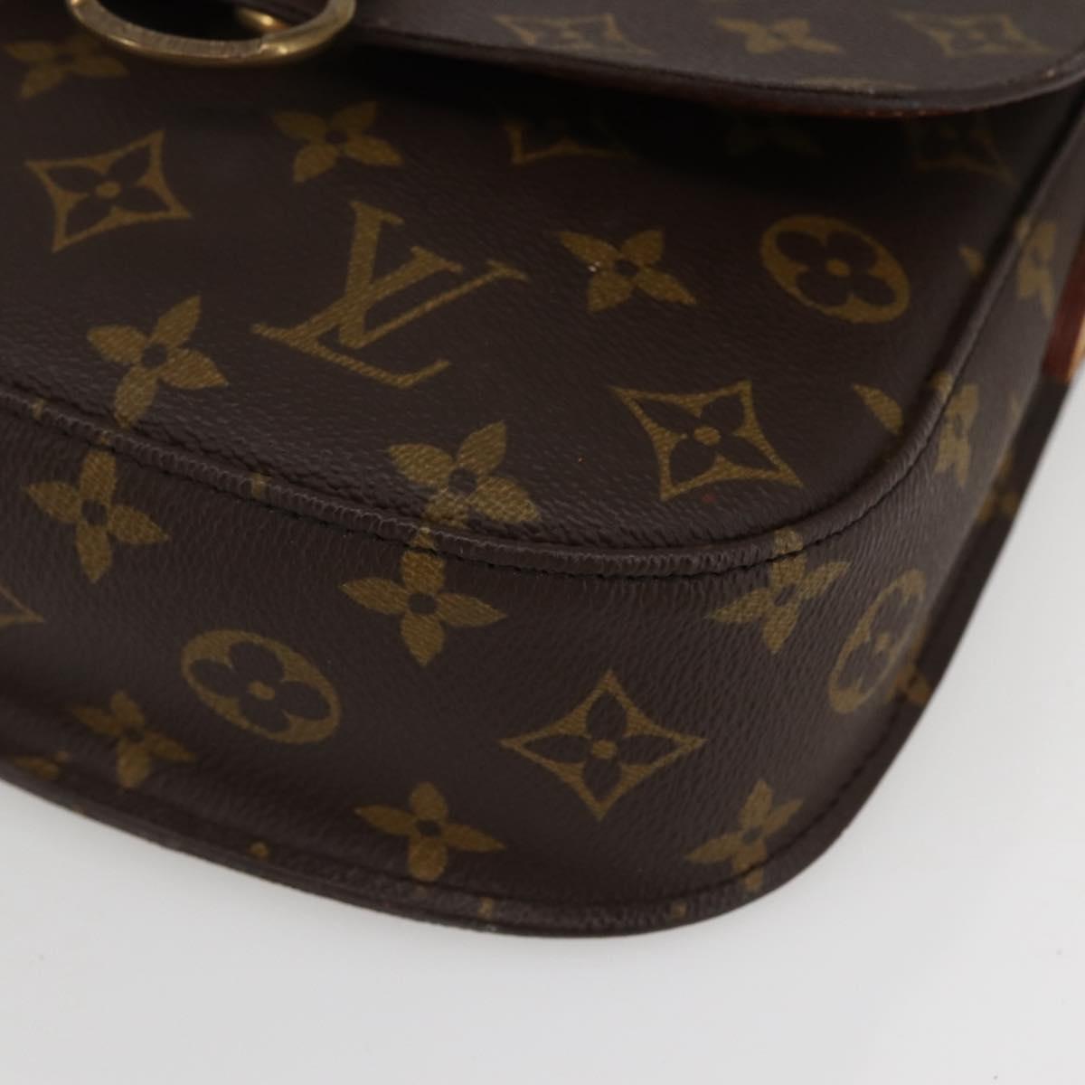 LOUIS VUITTON Monogram Saint Cloud MM Shoulder Bag M51243 LV Auth 143292