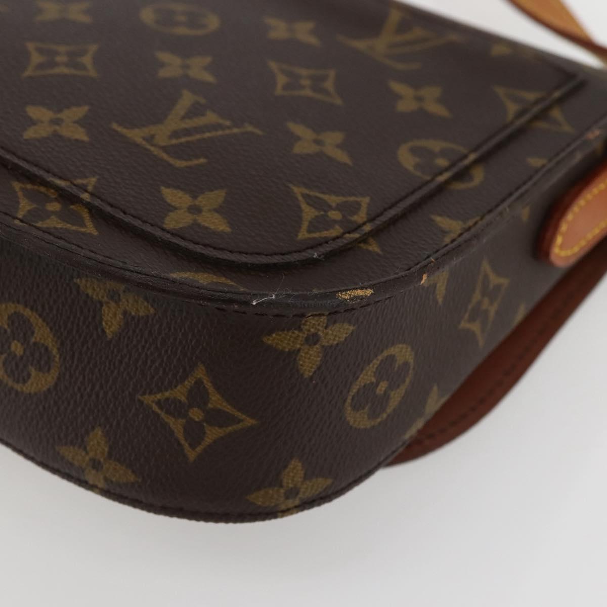 LOUIS VUITTON Monogram Saint Cloud MM Shoulder Bag M51243 LV Auth 143292