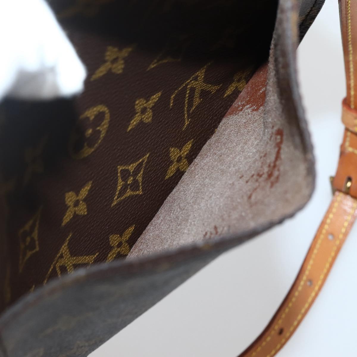 LOUIS VUITTON Monogram Saint Cloud MM Shoulder Bag M51243 LV Auth 143292