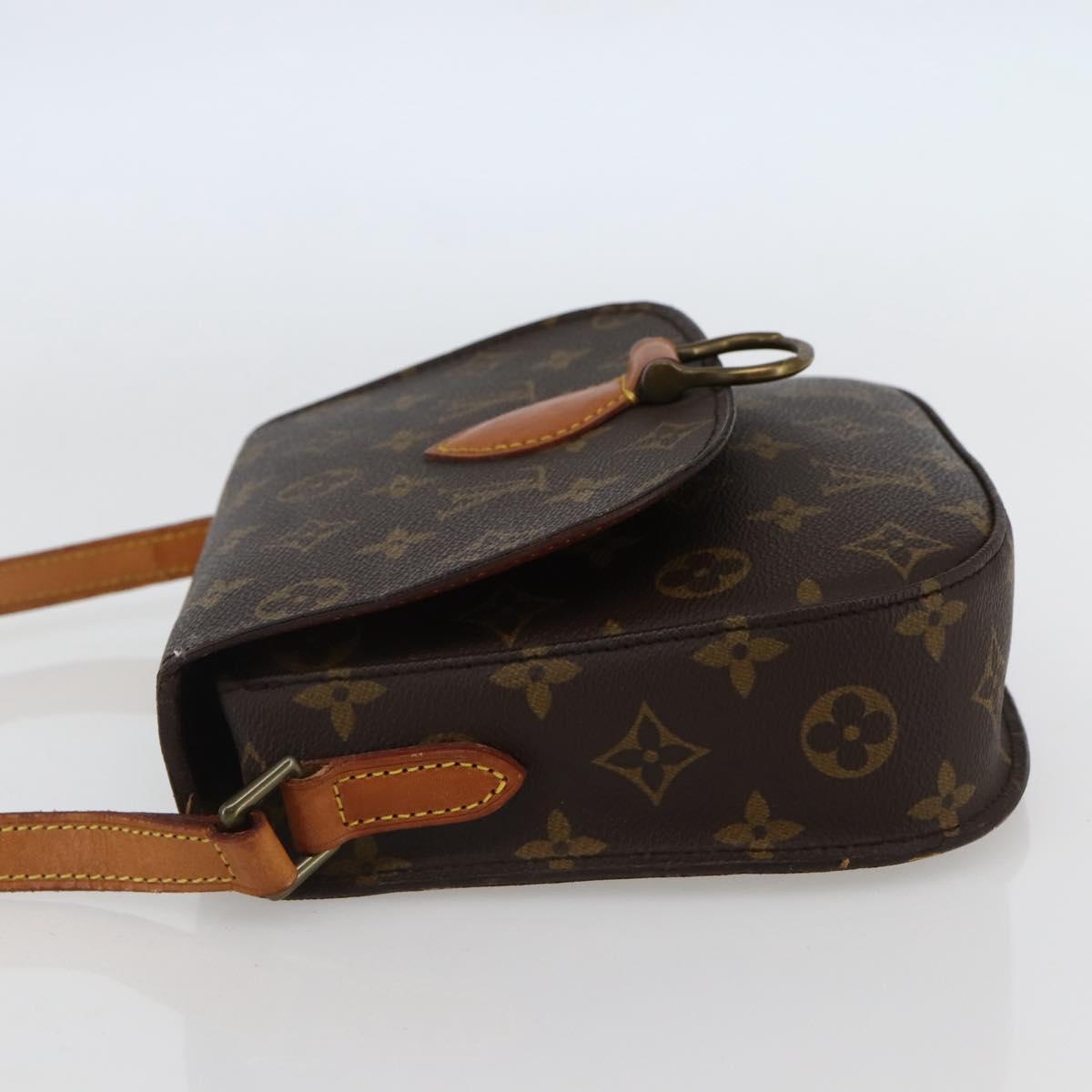 LOUIS VUITTON Monogram Saint Cloud MM Shoulder Bag M51243 LV Auth 143292