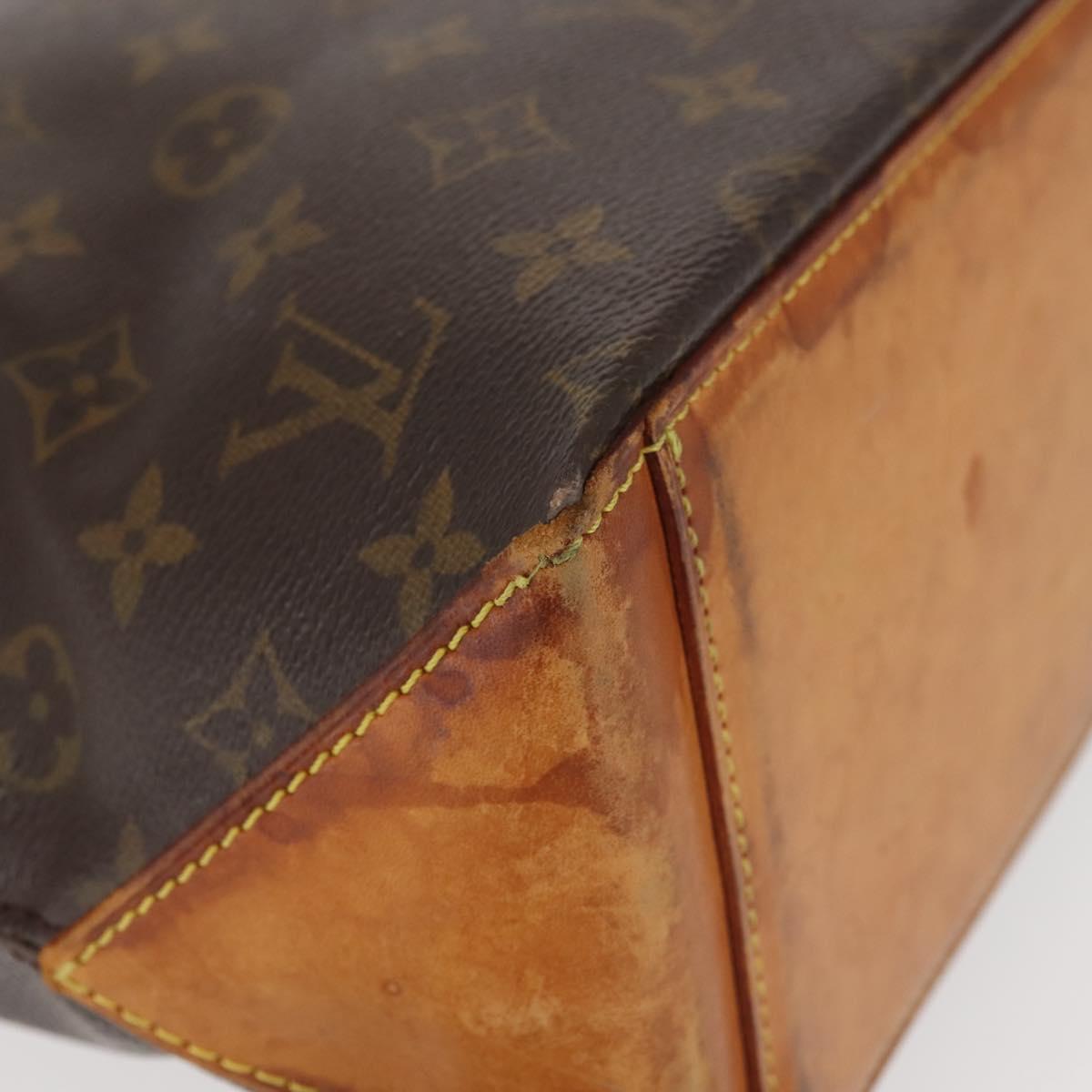 LOUIS VUITTON Monogram Cabas Piano Tote Bag M51148 LV Auth 143294