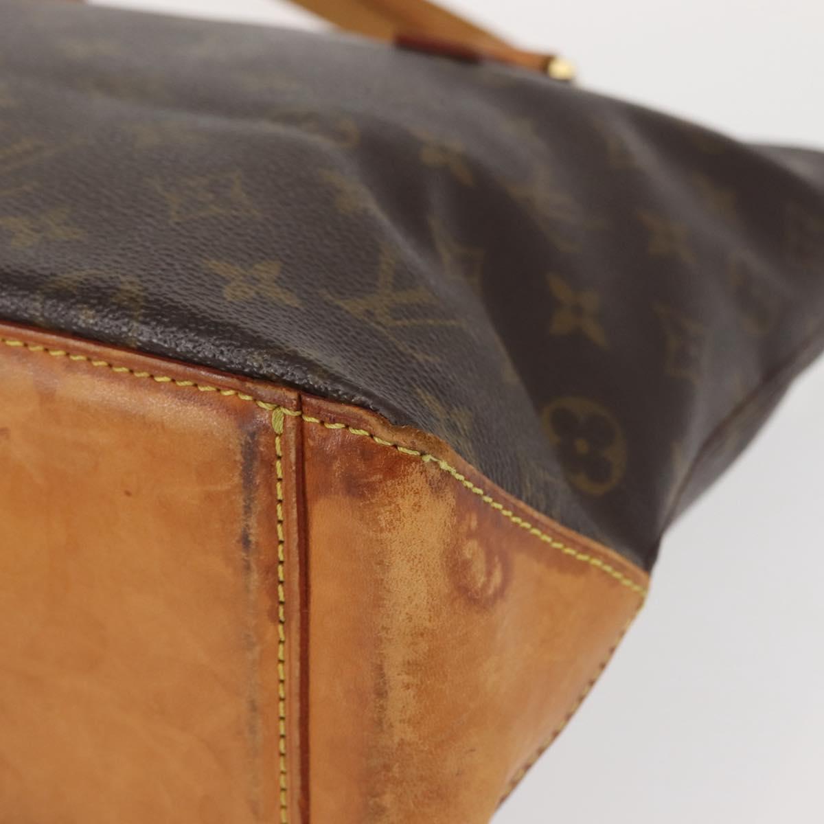 LOUIS VUITTON Monogram Cabas Piano Tote Bag M51148 LV Auth 143294