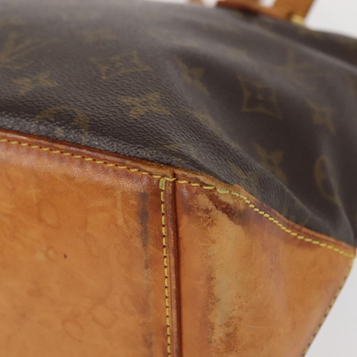 LOUIS VUITTON Monogram Cabas Piano Tote Bag M51148 LV Auth 143294