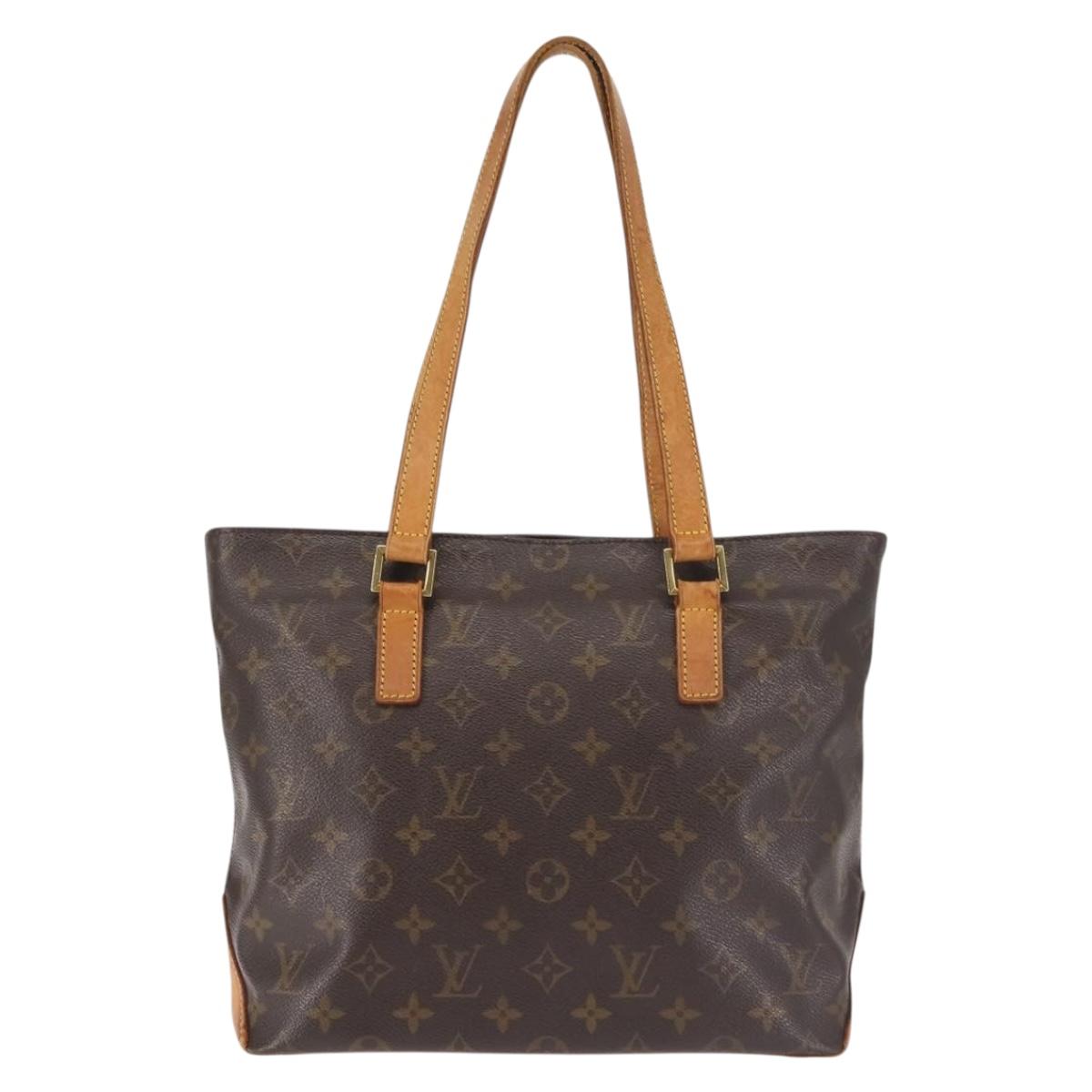 LOUIS VUITTON Monogram Cabas Piano Tote Bag M51148 LV Auth 143294
