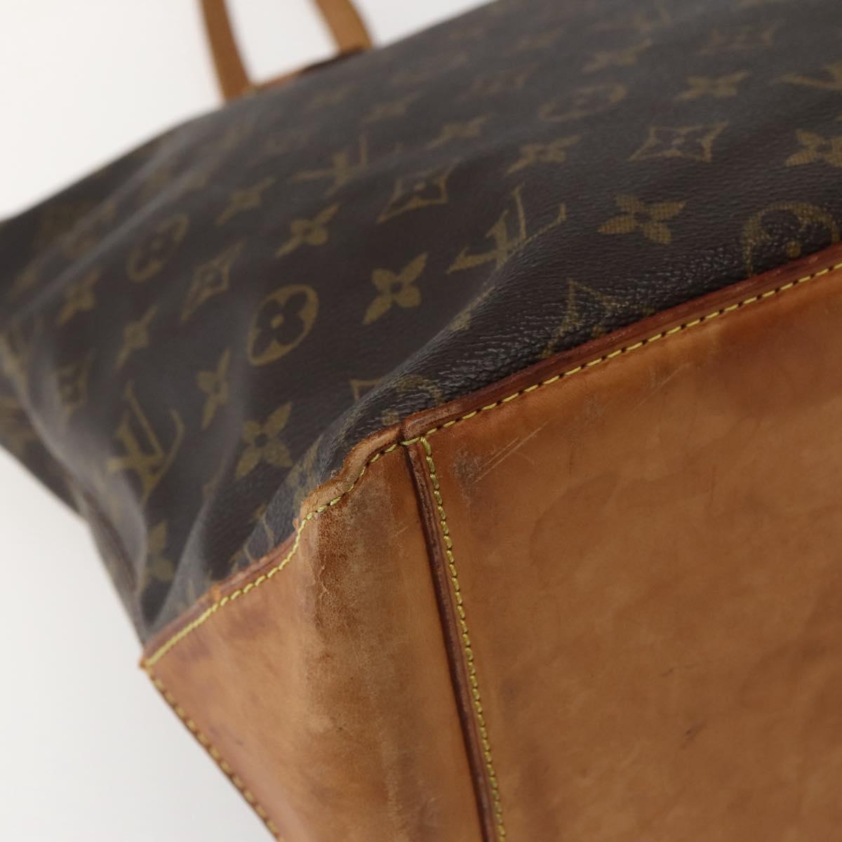 LOUIS VUITTON Monogram Cabas Mezzo Tote Bag M51151 LV Auth 143295