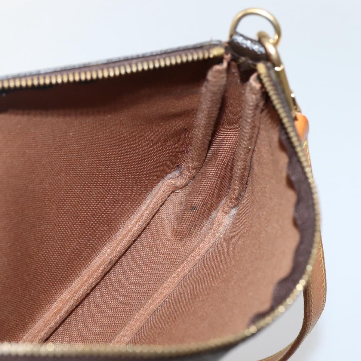 LOUIS VUITTON Monogram Pochette Accessoires Pouch M51980 LV Auth 143317