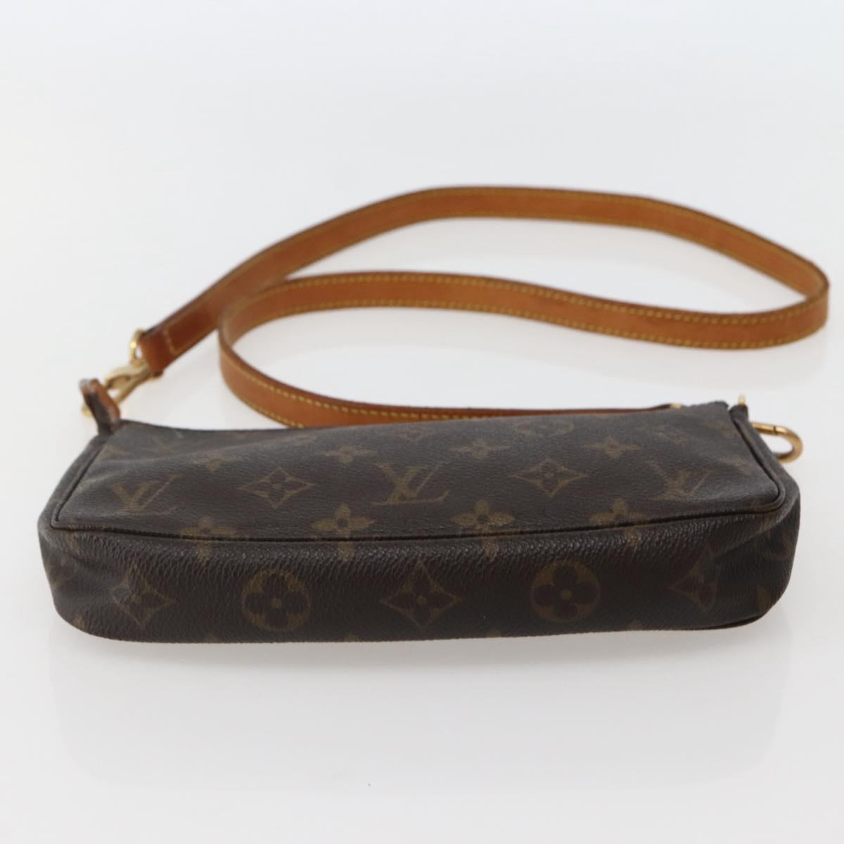 LOUIS VUITTON Monogram Pochette Accessoires Pouch M51980 LV Auth 143317