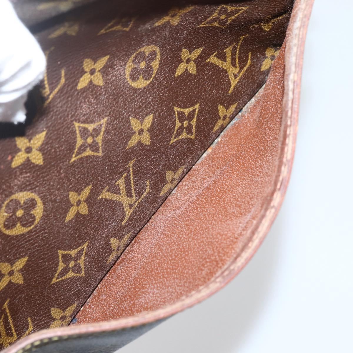 LOUIS VUITTON Monogram Compiegne 23 Clutch Bag M51847 LV Auth 143325