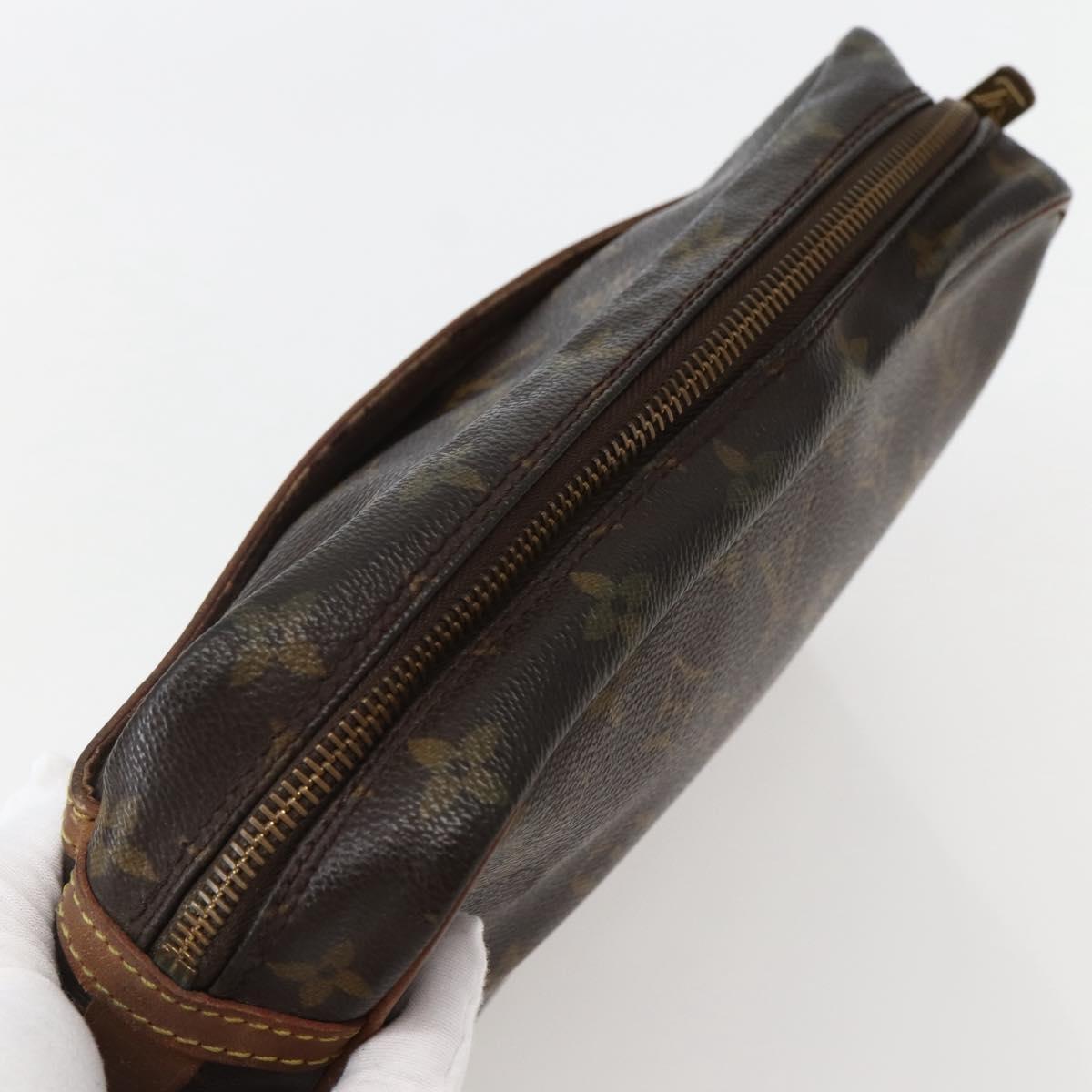 LOUIS VUITTON Monogram Compiegne 23 Clutch Bag M51847 LV Auth 143325