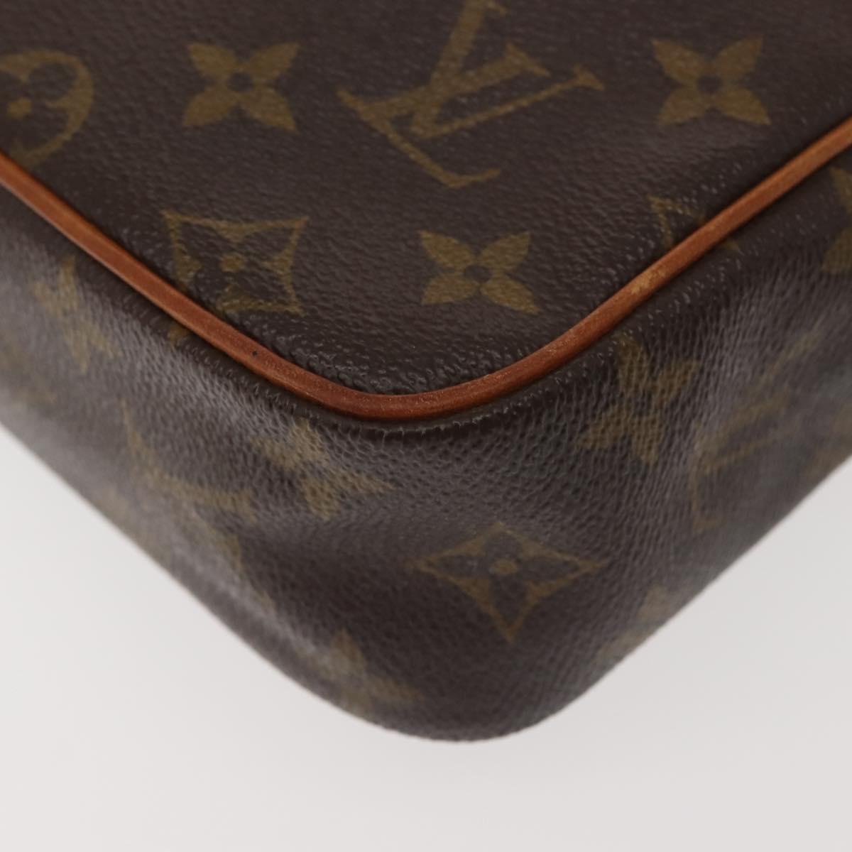 LOUIS VUITTON Monogram Compiegne 23 Clutch Bag M51847 LV Auth 143326