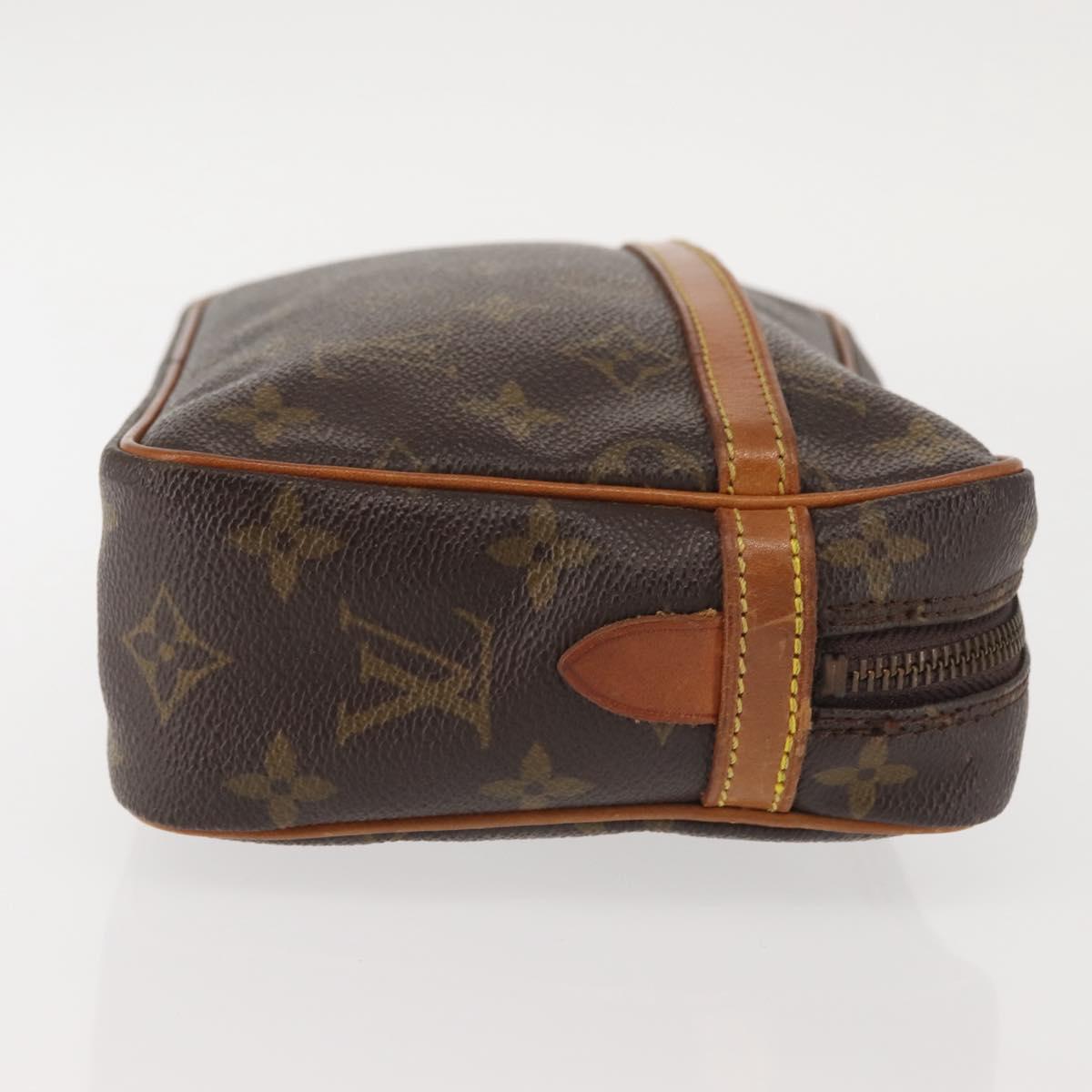 LOUIS VUITTON Monogram Compiegne 23 Clutch Bag M51847 LV Auth 143326