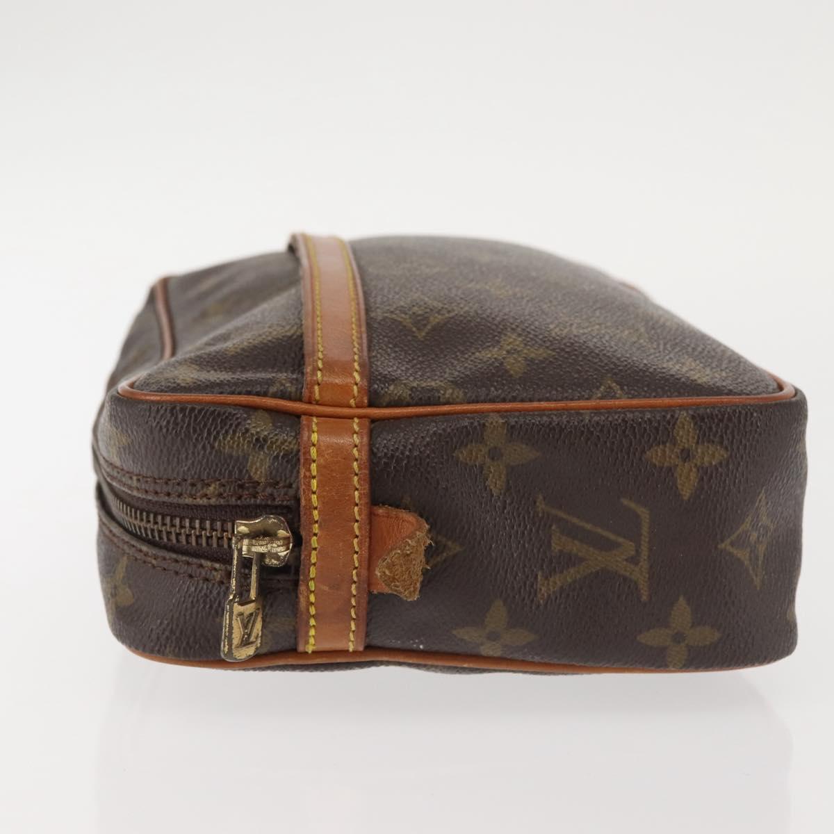 LOUIS VUITTON Monogram Compiegne 23 Clutch Bag M51847 LV Auth 143326