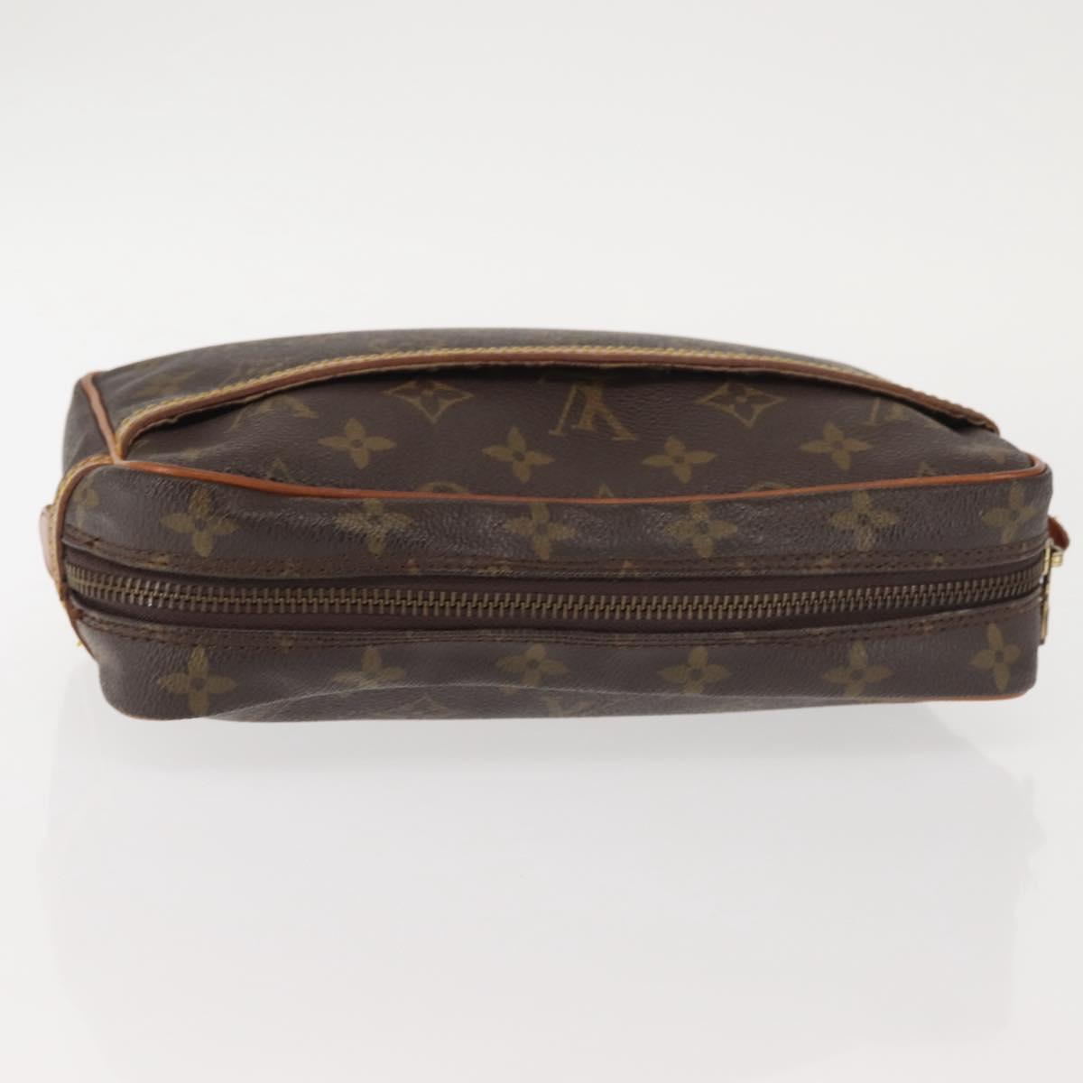 LOUIS VUITTON Monogram Compiegne 23 Clutch Bag M51847 LV Auth 143326