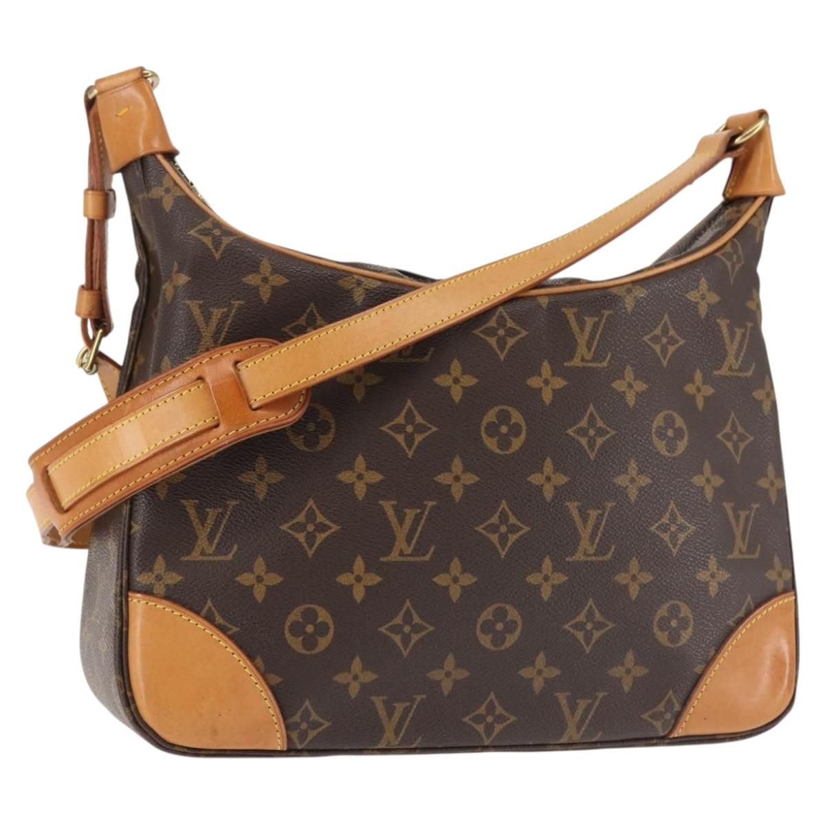 LOUIS VUITTON Monogram Boulogne 30 Shoulder Bag M51265 LV Auth 143335