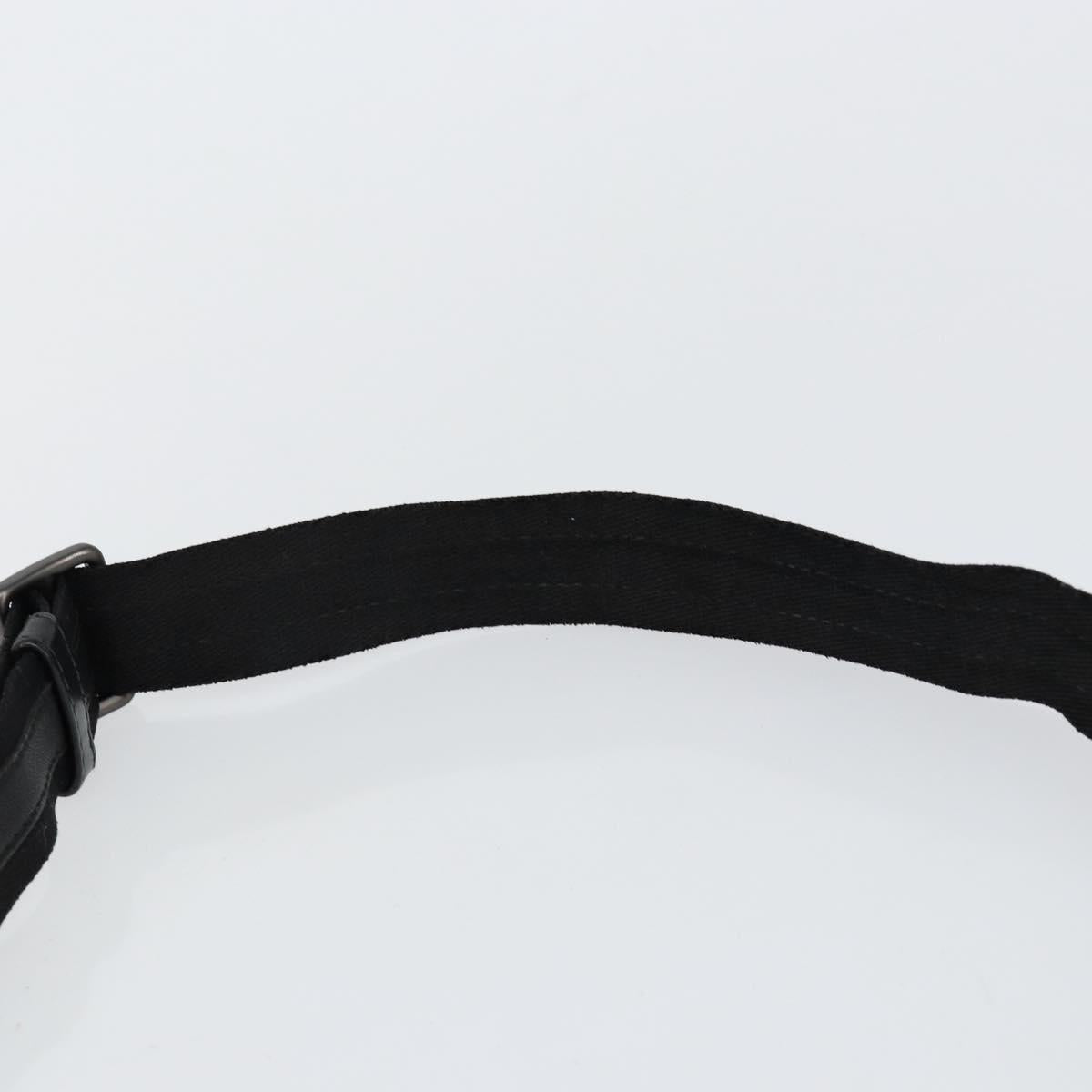 BOTTEGA VENETA INTRECCIATO Shoulder Bag Leather Black Auth 143339